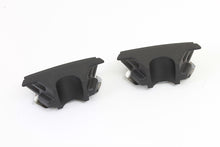 Load image into Gallery viewer, V-Twin M8 Finned Spark Plug Cover Set in black for engine protection and style, featuring finned design for heat dissipation.