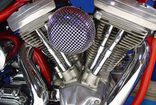 Load image into Gallery viewer, Chrome V-TWIN pushrod cover set for engine, featuring polished metal finish and durable construction.