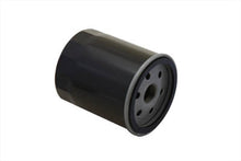 Load image into Gallery viewer, V-TWIN Hex Spin-On Oil Filter attached to an oil tank, designed for easy installation and efficient oil filtration.