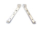 Chrome Saddlebag Guard Kit Brackets