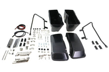 Load image into Gallery viewer, Softail Saddlebag Kit Black