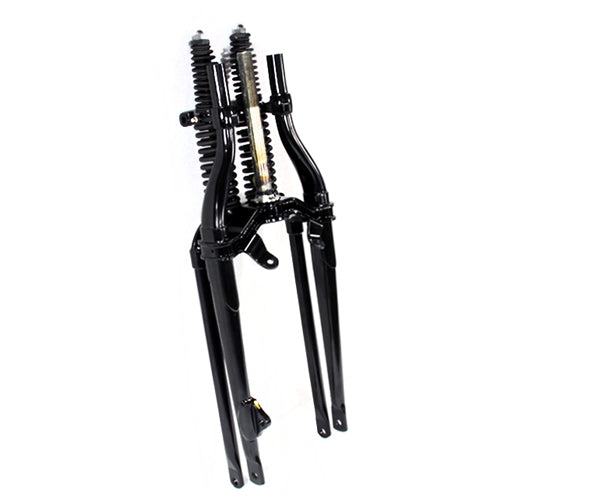 18 inch Spring Fork Assembly Black