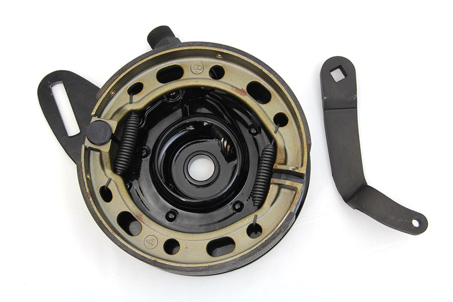 45 inch Black Rear Brake Backing Plate Assembly