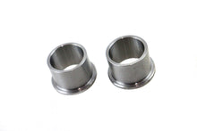 Load image into Gallery viewer, V-TWIN cast wheel spacer set featuring zinc plating for wheel and tire compatibility, designed for motorcycle wheel upgrades.