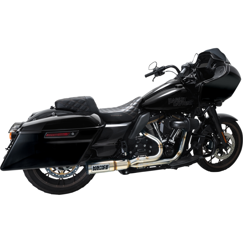 VANCE AND HINES 2:1 HO RR SHORTY PCX EXHAUST HARLEY DAVIDSON BAGGERS 17-25 - The Speed Shop Canada