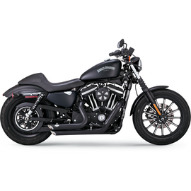 VANCE AND HINES BLACK STAG SHORT SHOTS 2:2 EXHAUST 14-25 HARLEY SPORTSTER - The Speed Shop Canada