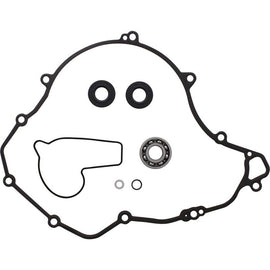 Vertex Water Pump Rebuild Kit 680-1010 for engine, showing components of the rebuild kit laid out on a surface.
