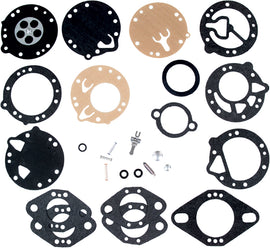 Vertex Carb Repair Kit S/M for intake and fuel system, includes parts for carburetor maintenance and repair.