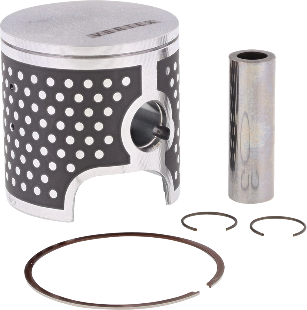 Vertex cast replica piston kit 175-24578B with pistons and components for engine rebuild and performance enhancement.