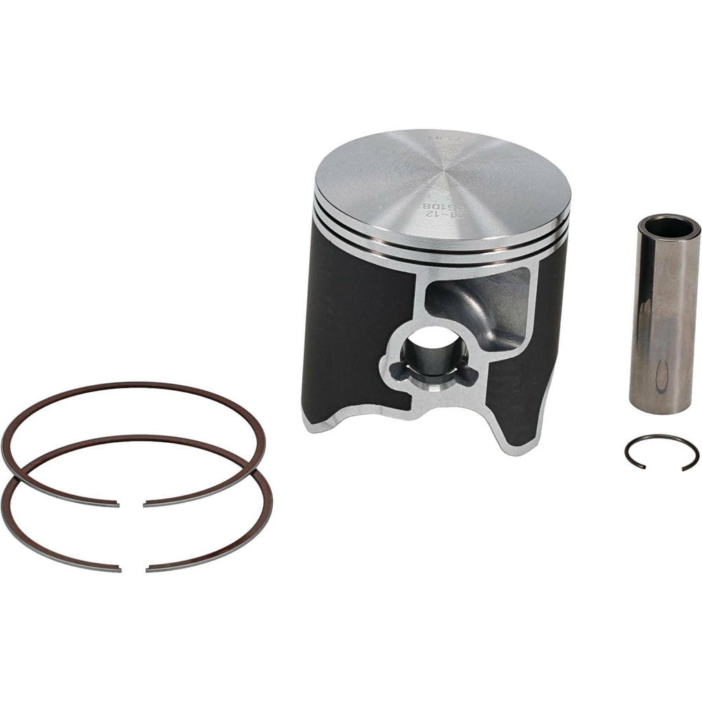 Vertical piston kit for Yamaha bike, cast aluminum, 71.94mm bore, +5.60mm, by VERTEX, with piston and components visible in the image.