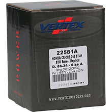 Load image into Gallery viewer, Vertex cast piston kit for Honda 66.34mm standard, includes pistons and components for engine rebuilds.
