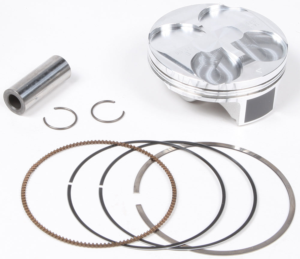 Vertex forged piston kit with 77.96mm compression for HON engine, includes piston and components for high-performance engine rebuild.