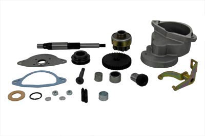 Volt Tech Hitachi starter housing and hardware kit for electrical applications, includes metal components and mounting hardware.