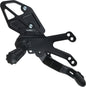 Rear Set Complete Blk Yam