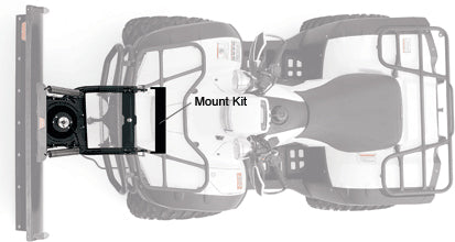 Warn hardware and fasteners for Polaris plow model 620-83170, durable fittings for secure installation and reliable performance.