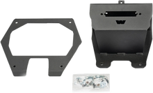 Load image into Gallery viewer, Warn Winch Mount Pol 61-109313 bracket for off-road vehicle, featuring durable construction and secure mounting points.