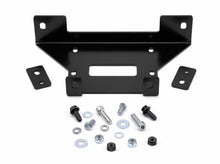 Load image into Gallery viewer, Warn winch mount bracket for POL 619-102946, rugged metal construction designed to securely attach winches to vehicles.