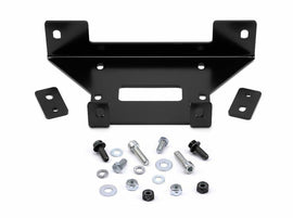 Warn winch mount bracket for POL 619-102946, rugged metal construction designed to securely attach winches to vehicles.