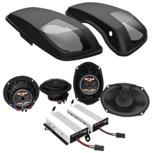 Load image into Gallery viewer, WILD BOAR 800 WATT BAG/FAIRING STEREO PACKAGE 14-23 HARLEY BAGGERS - The Speed Shop Canada