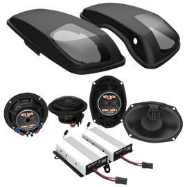 WILD BOAR 800 WATT BAG/FAIRING STEREO PACKAGE 14-23 HARLEY BAGGERS - The Speed Shop Canada