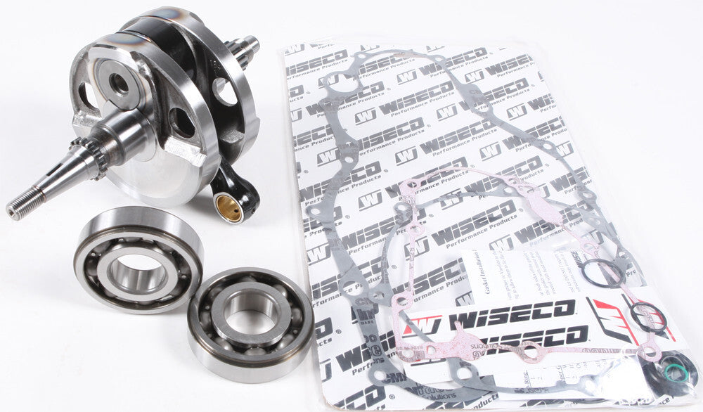 Wiseco Yam WPC242B engine bottom end kit showing engine components and parts in a detailed view