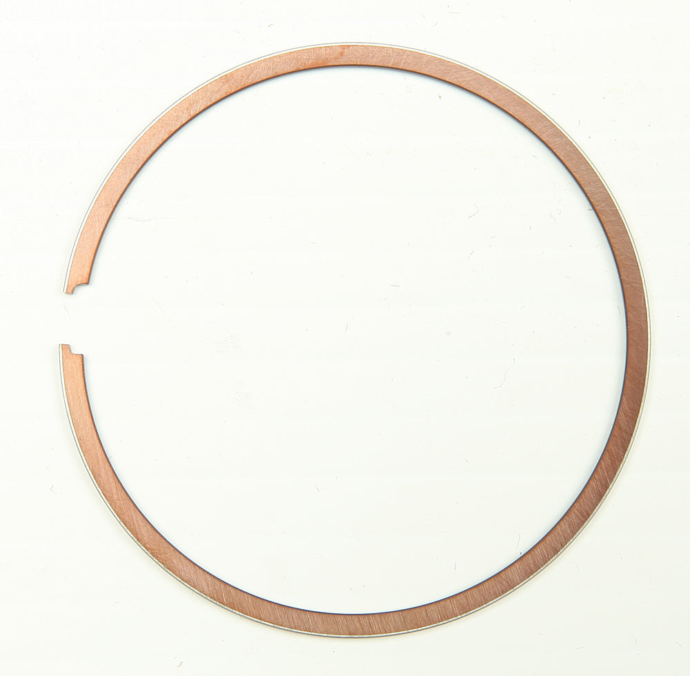 Wiseco piston ring 48.50mm for Wiseco pistons, showing metallic ring with precise grooves in a piston kit component image.