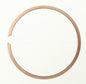 Wiseco piston ring 48.50mm for Wiseco pistons, showing metallic ring with precise grooves in a piston kit component image.