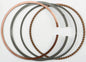 Wiseco piston ring 85mm for Wiseco pistons, component for piston kits, shown in close-up with metal finish and precise grooves.
