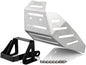 ZETA skid plate for HON motorcycle, durable guard/brace made of metal to protect the underside during off-road riding.