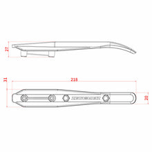 Load image into Gallery viewer, White ZETA Xc Pro Convert handguards with mounting hardware for motorcycle protection and style.