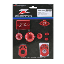Load image into Gallery viewer, ZETA Billet Kit 634-8282 hardware and fasteners for motorcycle fitting, featuring durable metal components.
