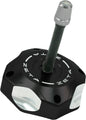 Black ZETA Billet Gas Cap for Honda CRF250 motorcycle, featuring a sleek design and durable construction.