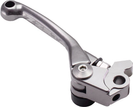 ZETA pivot brake lever for Honda CRF250 motorcycle, shown in black with ergonomic design and mounting hardware.