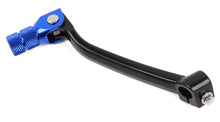 Load image into Gallery viewer, Blue ZETA Forged Shift Lever for Yamaha motorcycles, showcasing a durable metal construction and ergonomic design.