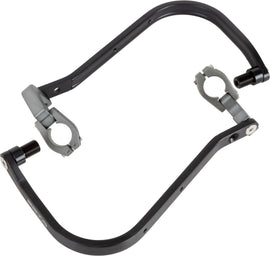 ZETA Adventure Armor Handguards for off-road motorcycles in black, designed to protect hands during riding.