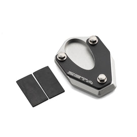 ZETA Side Stand Extender 634-96020 for motorcycle stands and lifts, providing additional stability.