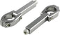 ZETA Armor Replacement Clamps for 1-1/8 inch Long-Ex, metal clamps with secure grip, designed for durable equipment attachment.