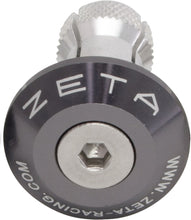 Load image into Gallery viewer, ZETA titanium bar end plug for bicycle handlebars, featuring a sleek, durable design for secure fit and style.