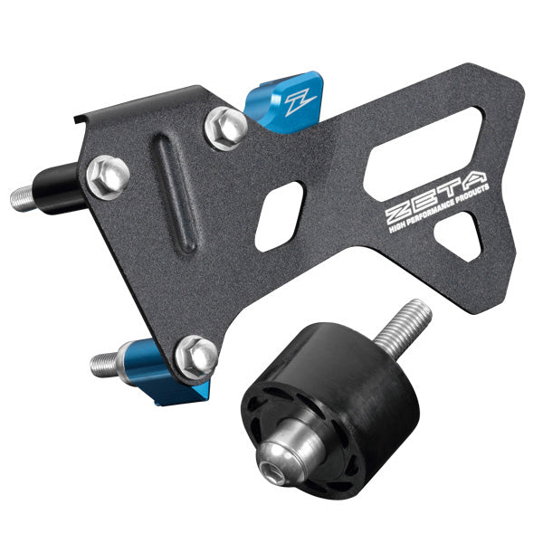ZETA Case Saver Kit for Husqvarna 450 and 501 chainsaws, includes protective components and mounting hardware.