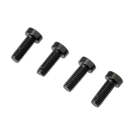 ZETA Sonic handguard protector spacer bolt set in black, includes bolts and spacers for motorcycle handlebar safety.