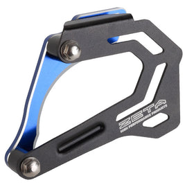 ZETA Yamaha YZ250 case saver with blue cover, durable motorcycle protection part for Yamaha YZ250 off-road bike.