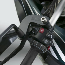 Load image into Gallery viewer, Pair of ZTechnik black mirror extenders for BMW vehicles, showing the extended mirror arms and mounting brackets.