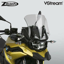 Load image into Gallery viewer, ZTechnik Vstream Windscreen Sport Light Tint for BMW motorcycle, clear windshield with light tint, designed for aerodynamic riding.